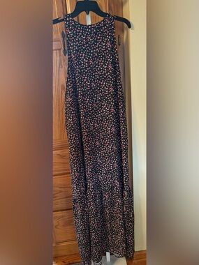 Boohoo | Dresses | Boohoo Floral Print Chiffon Maxi Dress | Poshmark
